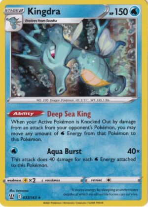 Kingdra - 033/163 (Holo)