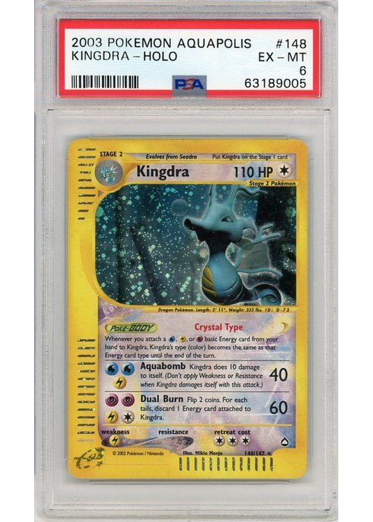 Kingdra – 148/147 – PSA 6