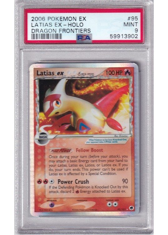 Latias ex &delta; 95/101 PSA 9