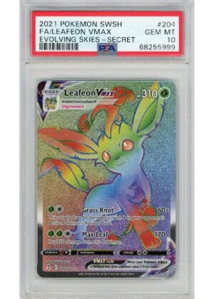 Leafeon VMAX 204/203 PSA 10