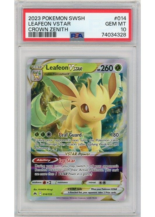 Leafeon VSTAR 014/159 PSA 10