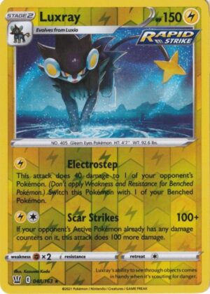 Luxray - 048/163 - Reverse