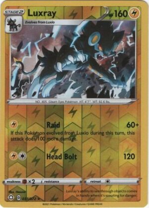 Luxray - 33/72 - Reverse