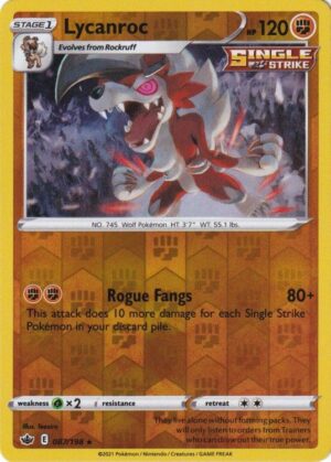 Lycanroc - 087/198 - Reverse