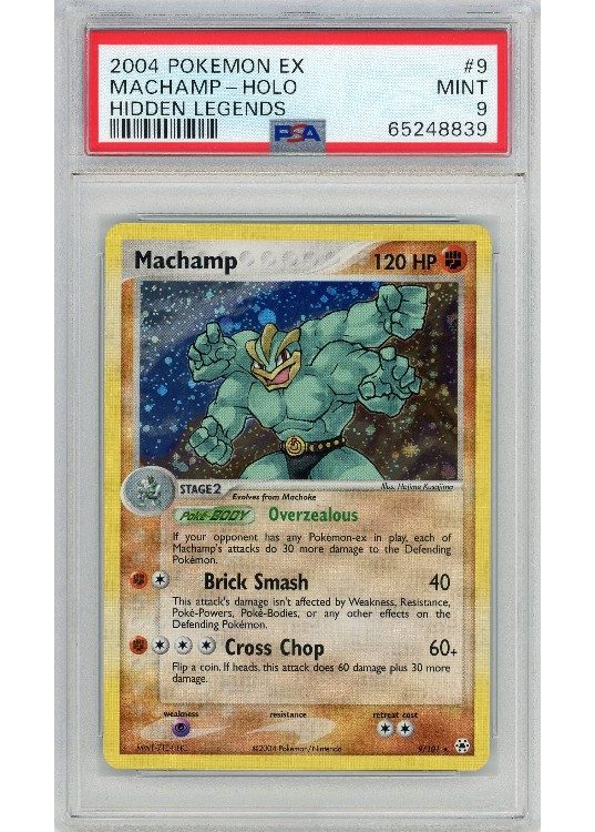 Machamp 9/101 PSA 9