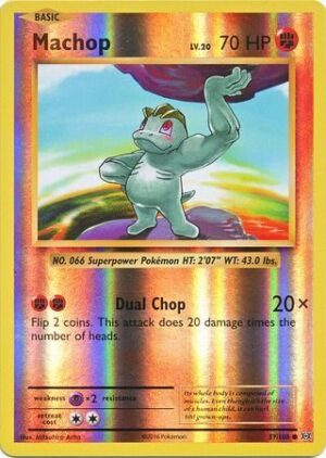 Machop - 57/108 - Reverse