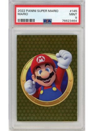 Mario (Panini Super Mario) 145 PSA 9