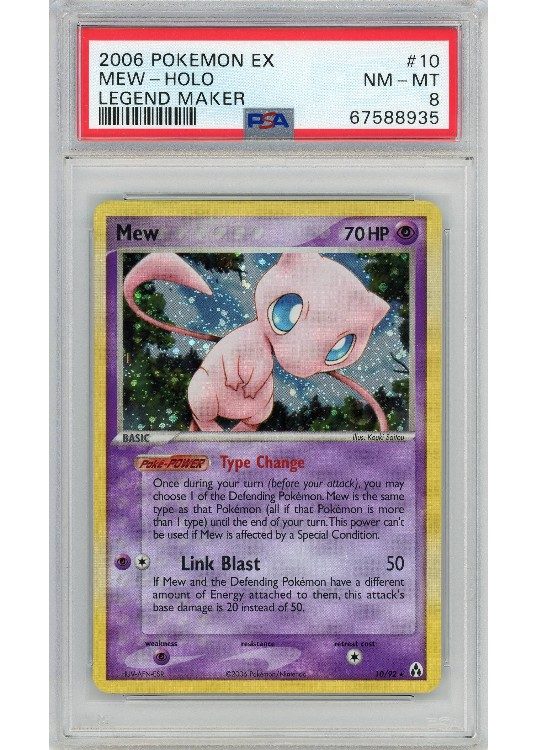 Mew 10/92 PSA 8