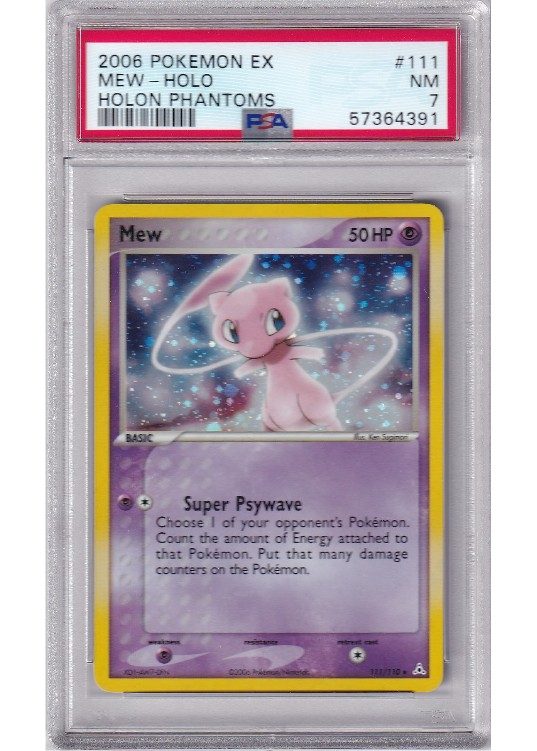 Mew 111/110 PSA 7