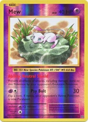 Mew - 53/108 - Reverse