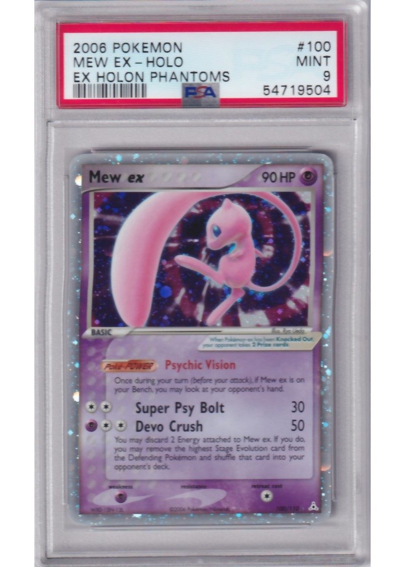 Mew ex 100/110 PSA 9