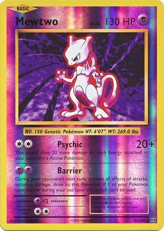 Mewtwo - 51/108 - Reverse