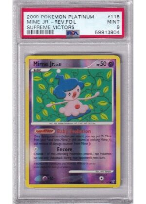 Mime Jr. 115/147 Reverse Foil PSA 9