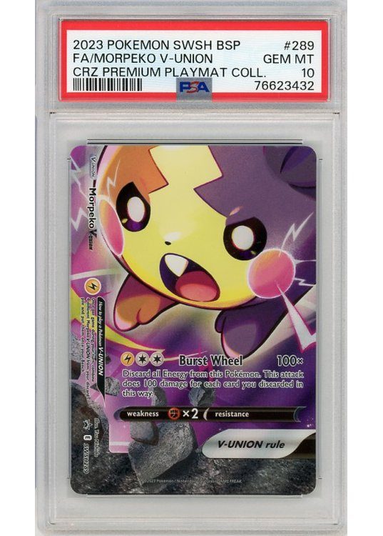 Morpeko V-Union – SWSH289 – PSA 10