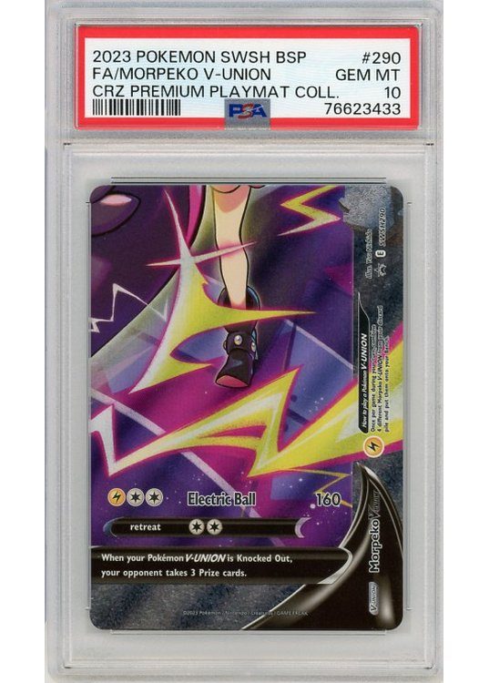 Morpeko V-Union SWSH290 PSA 10