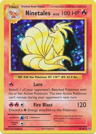 Ninetales - 15/108 (Holo)