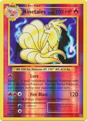 Ninetales - 15/108 - Reverse