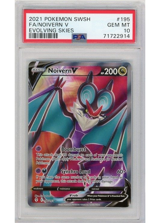 Noivern V PSA 10 - Gradede pokemon kort p Pokemons.dk Noivern V PSA 10 - Gradede pokemon kort p Pokemons.dk
