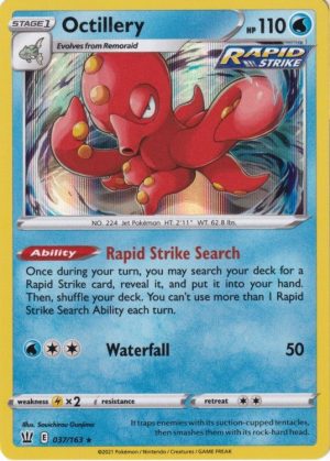 Octillery - 037/163 (Holo)
