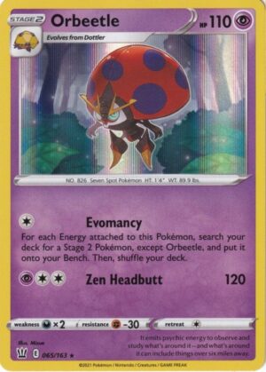 Orbeetle - 065/163 (Holo)