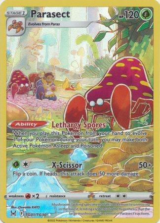 Parasect - TG01/TG30 (Holo)