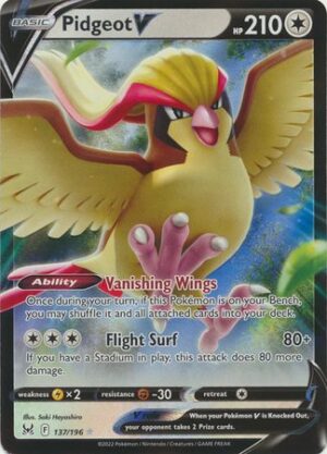 Pidgeot V - 137/196