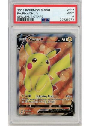 Pikachu V 157/172 PSA 9