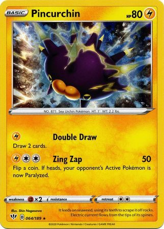 Pincurchin – 064/189 (Holo)