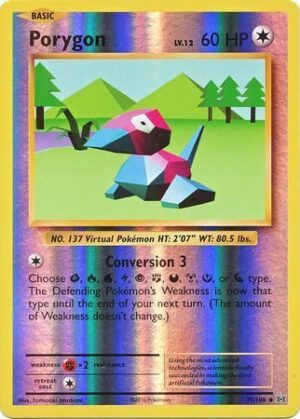 Porygon - 71/108 - Reverse
