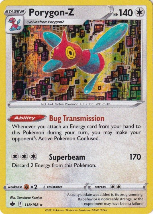 Porygon-Z - 118/198 (Holo)