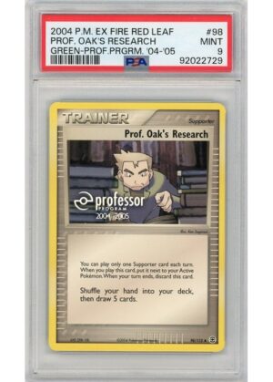 Prof. Oak's Research Professor Program 2004-2005 Stamp 98/112 PSA 9
