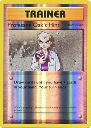 Professor Oak's Hint - 84/108 - Reverse