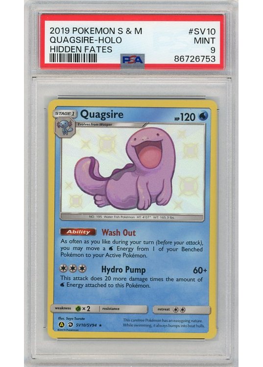 Quagsire SV10/SV94 PSA 9