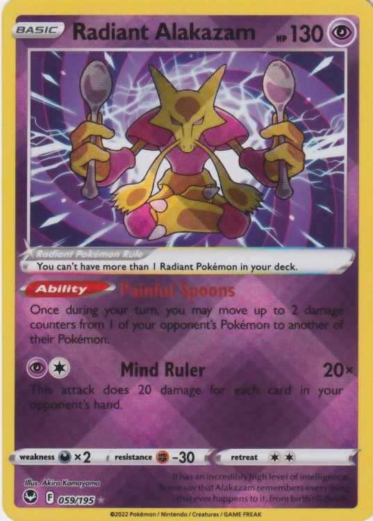 Radiant Alakazam - 59/195