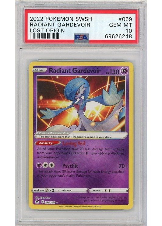Radiant Gardevoir 069/196 PSA 10
