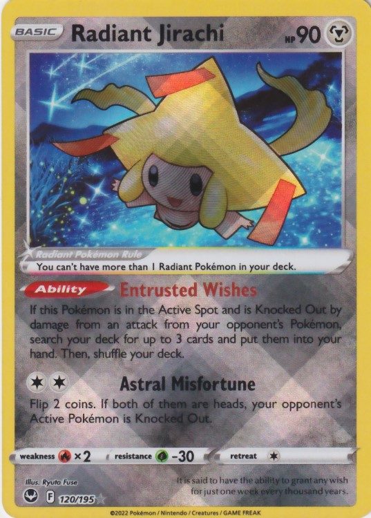 Radiant Jirachi - 120/195