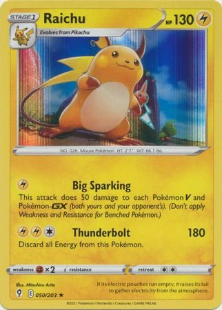 Raichu - 50/203 (Holo)