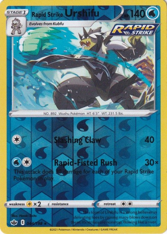 Rapid Strike Urshifu – 044/198 – Reverse
