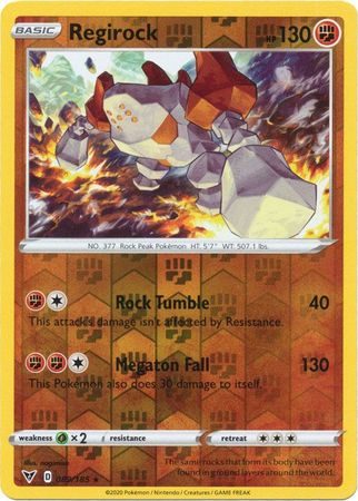 Regirock - 089/185 - Reverse