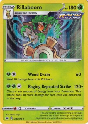 Rillaboom - 018/198 (Holo)