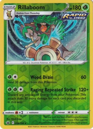 Rillaboom - 018/198 - Reverse