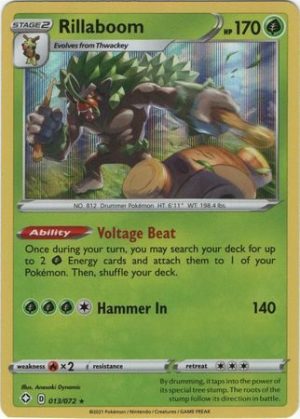 Rillaboom - 13/72 (Holo)