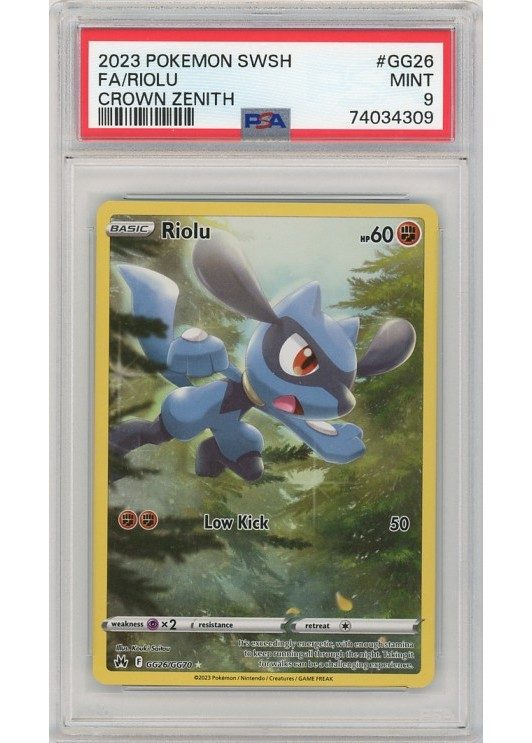 Riolu GG26/GG70 PSA 9