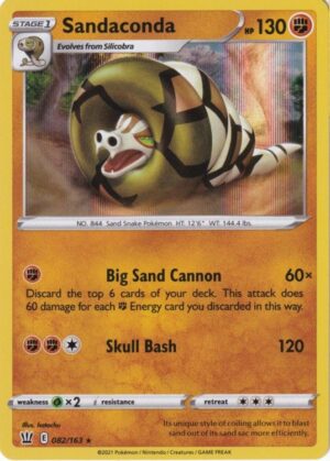 Sandaconda - 082/163 (Holo)