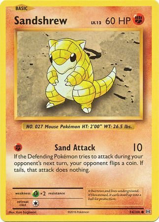 Sandshrew - 54/108