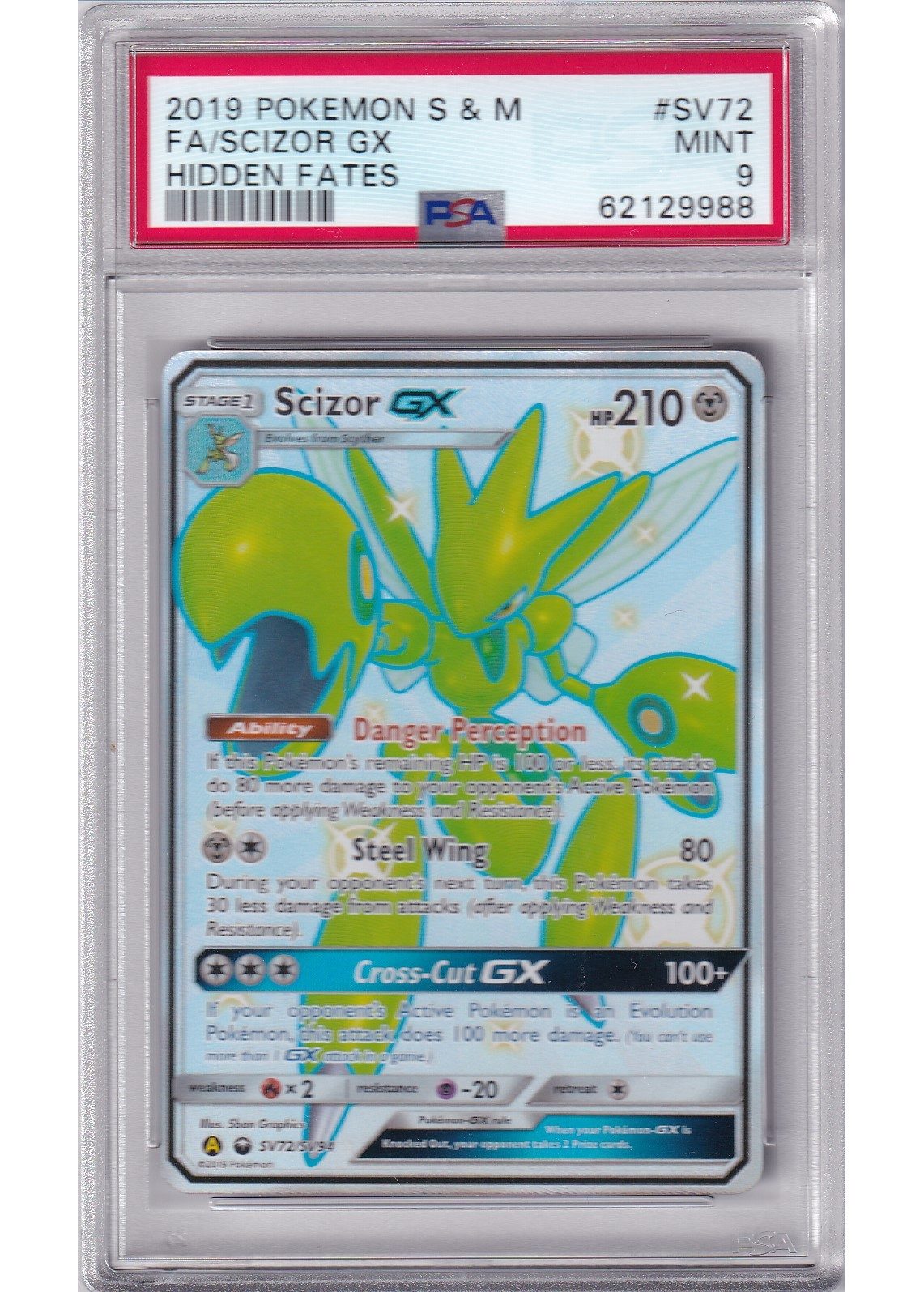 Scizor GX SV72/SV94 PSA 9