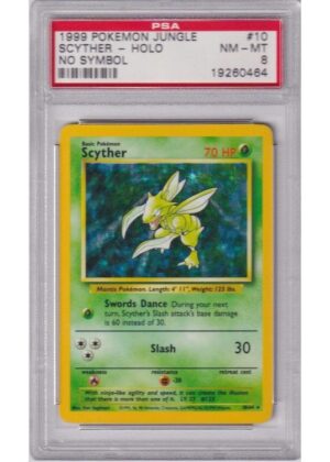Scyther No Symbol Error 10/64 PSA 8