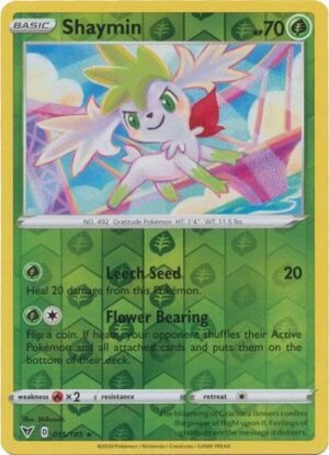 Shaymin - 015/185 - Reverse