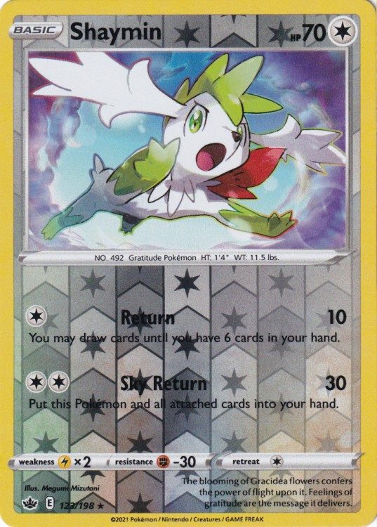 Shaymin - 123/198 - Reverse