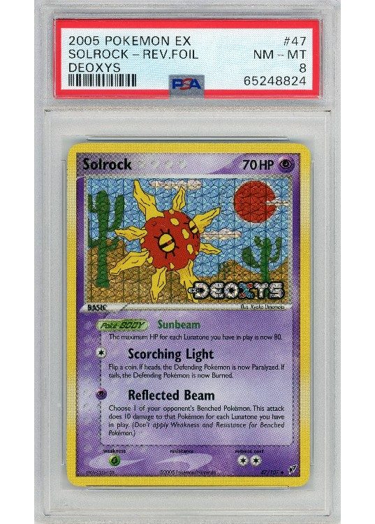 Solrock 47/107 Reverse Foil PSA 8